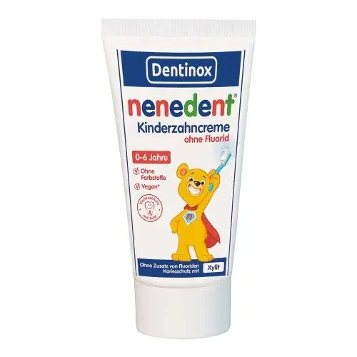 NENEDENT Kinderzahncreme o.Fluorid Standtube 50 ml
