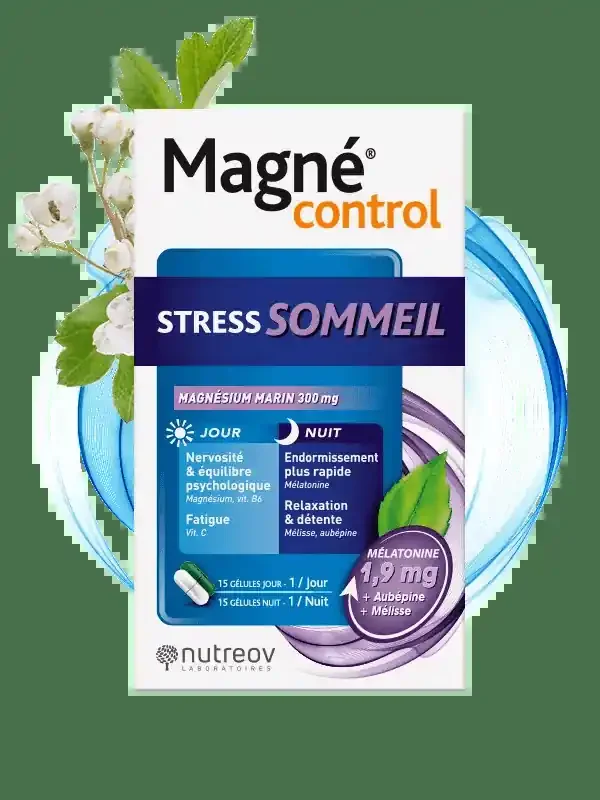 Nutreov Magne Control Stress Sleep (15+15 Kapseln)