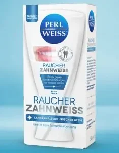 Perlweiss Raucher Zahnweiss 50ml Zahnpasta