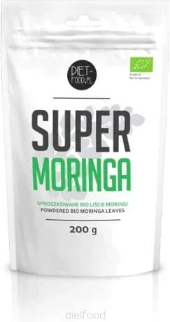 Pulverisierte Moringablätter 200g EKO DIET – LEBENSMITTEL