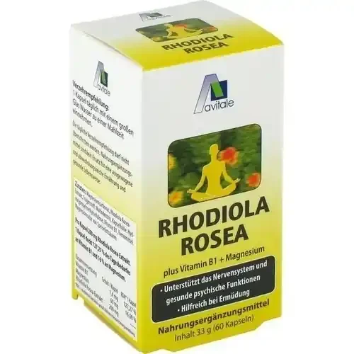 RHODIOLA ROSEA 200 mg Kapseln 60 St