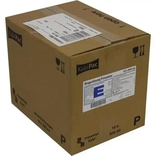 RINGER LÖSUNG Fresenius Plastik 10X500 ml