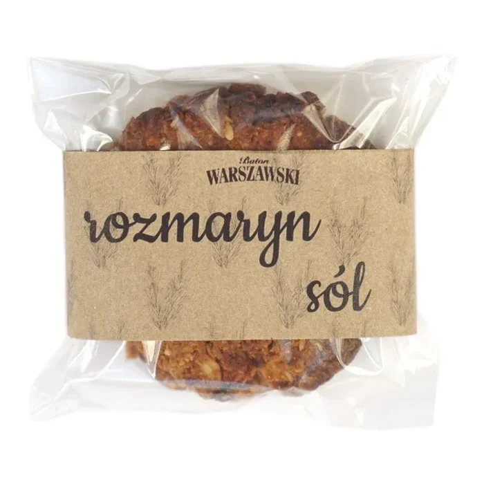 Rosmarin-Salz-Keks 60g – WARSAW BAR