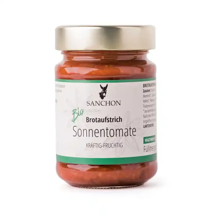 Sanchon Brotaufstrich Sonnentomate 190g