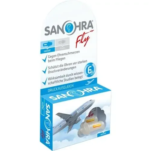 SANOHRA fly Ohrenschutz f.Erwachsene 2 St