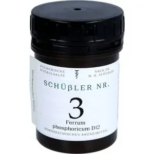 SCHÜSSLER NR.3 Ferrum phosphoricum D 12 Tabletten 400 St