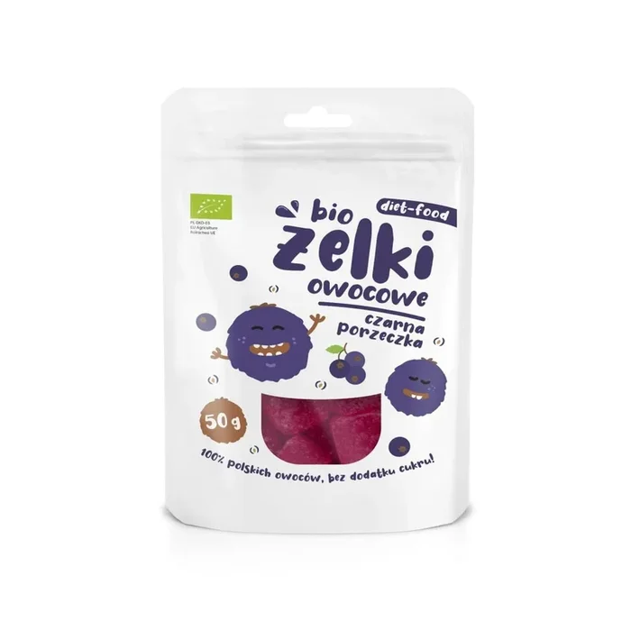 Schwarze Johannisbeergelees 50g EKO DIET – LEBENSMITTEL