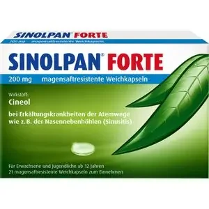 SINOLPAN forte 200 mg magensaftres.Weichkapseln 21 St