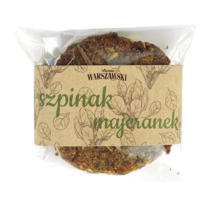 Spinat-Majoran-Keks 60g – WARSCHAUER RIEGEL
