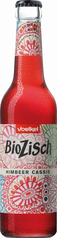 Sprudelgetränk Himbeere schwarze Johannisbeere biozisch BIO 330 ml VOE