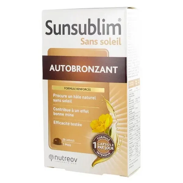 Sunsublim Selbstbräunungskapseln (x28 Einheiten)