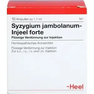 SYZYGIUM JAMBOLANUM INJEEL forte Ampullen 10 St