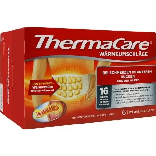 THERMACARE Rückenumschläge S-XL z.Schmerzlind. 6 St