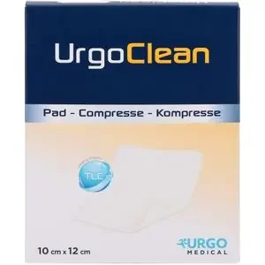 URGOCLEAN Kompressen 10×12 cm 10 St
