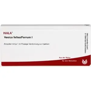VESICA FELLEA/Ferrum I Ampullen 10X1 ml