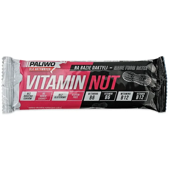VITAMIN-NUSSBATON MIT B6 UND B12-Vitaminen glutenfrei 50 g – TREIBSTOF