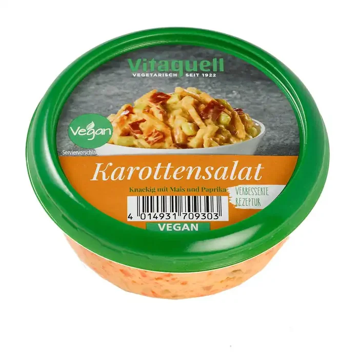 Vitaquell Karottensalat, vegan (150g)