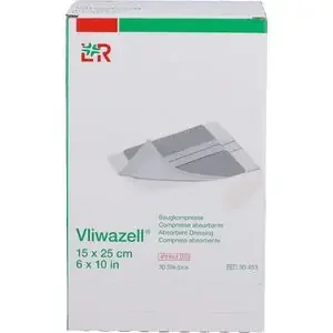 VLIWAZELL Saugkompressen steril 15×25 cm 30 St