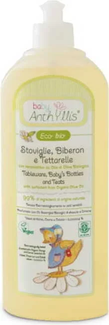 Waschflüssigkeit für Flaschen und Sauger 500 ml – BABY ANTHYLLIS