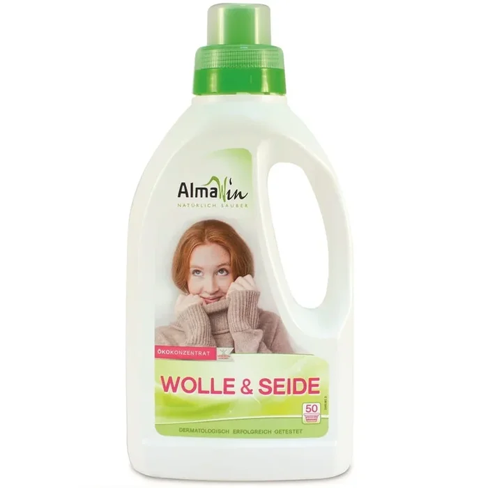 Waschmittel für Öko-Stoffe aus Wolle und Seide 750 ml – ALMAWIN