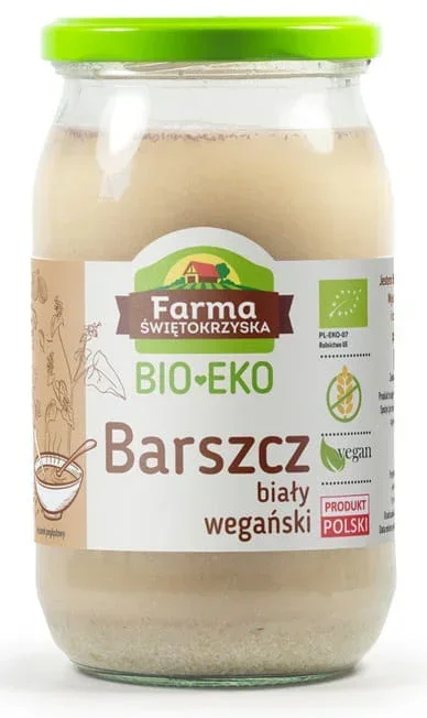 Weiße Bohnen auf GLUTENFREI BIO 720 ml (Glas) – FARMA ŚWIĘTOKRZYSKA