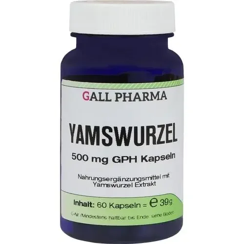 YAMSWURZEL 500 mg GPH Kapseln 60 St