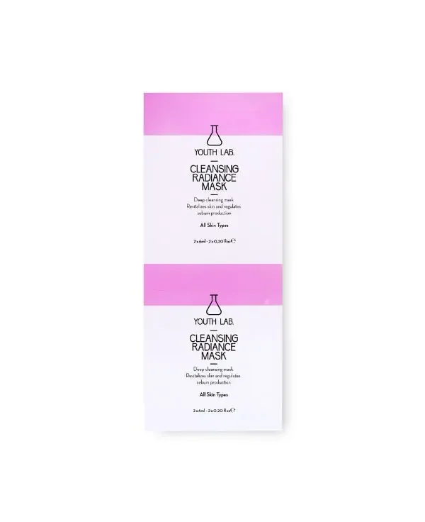 Youth Lab Radiance Reinigungsmaske – 6 ml (x2 Stück)